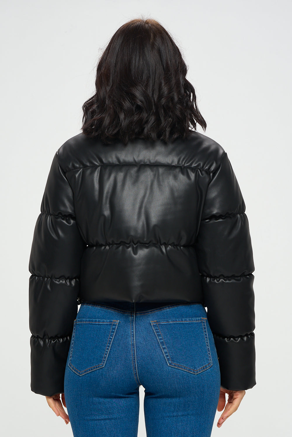 CiSono PU Leather Bomber Jacket
