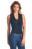 BS07 V-Neck Bodysuit (More color options) - FashionPosh