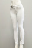 P9137 Skinny Leg Leggings W/Diamond Belt (More color options) - FashionPosh