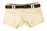 SH1090 Viva shorts W/Belt (More color options) - FashionPosh