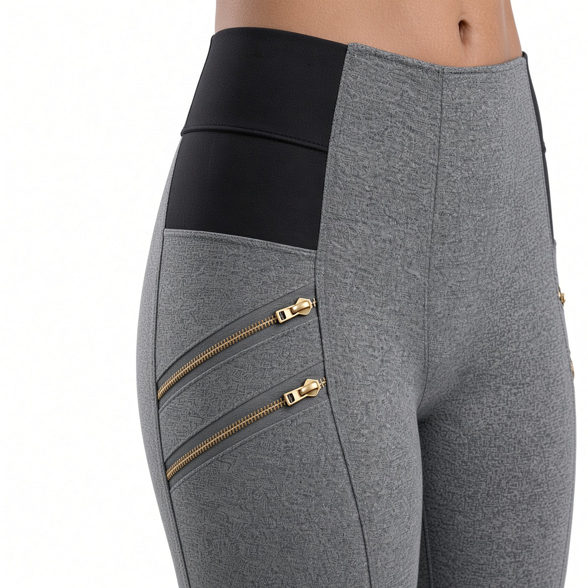 P9364 Ci Sono Elastic High Waisted Leggings( More Colors)