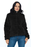 Ci Sono Fur Zip-Up Jacket