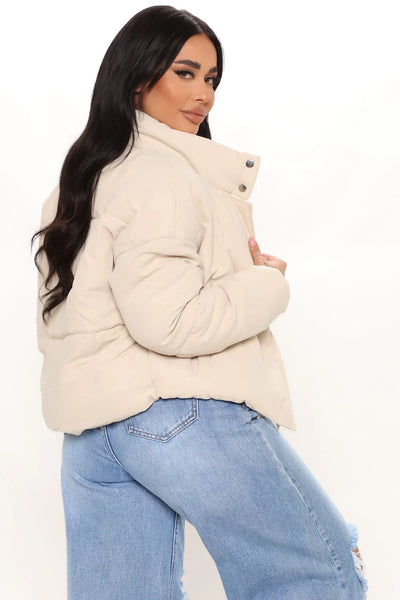 Ci Sono Bomber jacket/ Sherpa Fur Lining