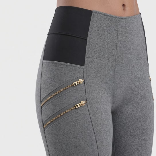 P9364 Ci Sono Elastic High Waisted Leggings( More Colors)