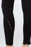 CiSono Ponte Leggings W/ Stitch Details - FashionPosh
