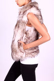 DV569 Chic Faux Fur Vest (More color options) - FashionPosh