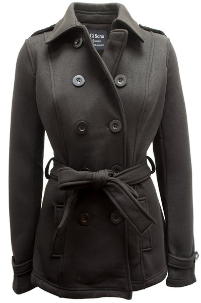 CF04 Fleece Peacoat (More color options) - FashionPosh