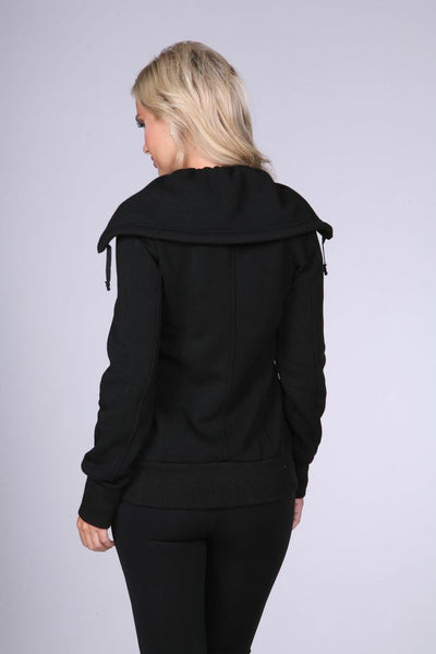 CF8026 Fleece Zip-up Jacket - FashionPosh