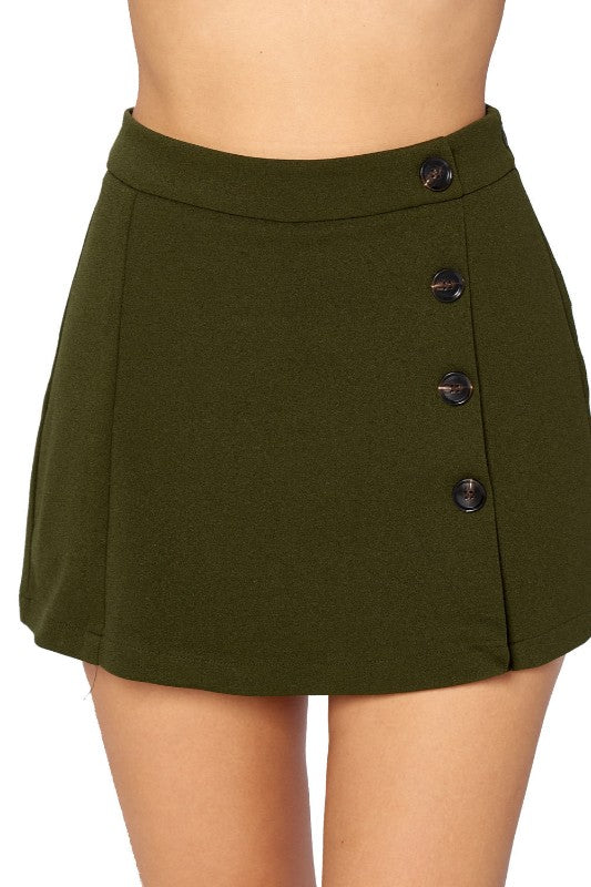 Short Skirt Shorts - FashionPosh