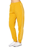 Stripe Jogger Drawstring Sweat pants - FashionPosh