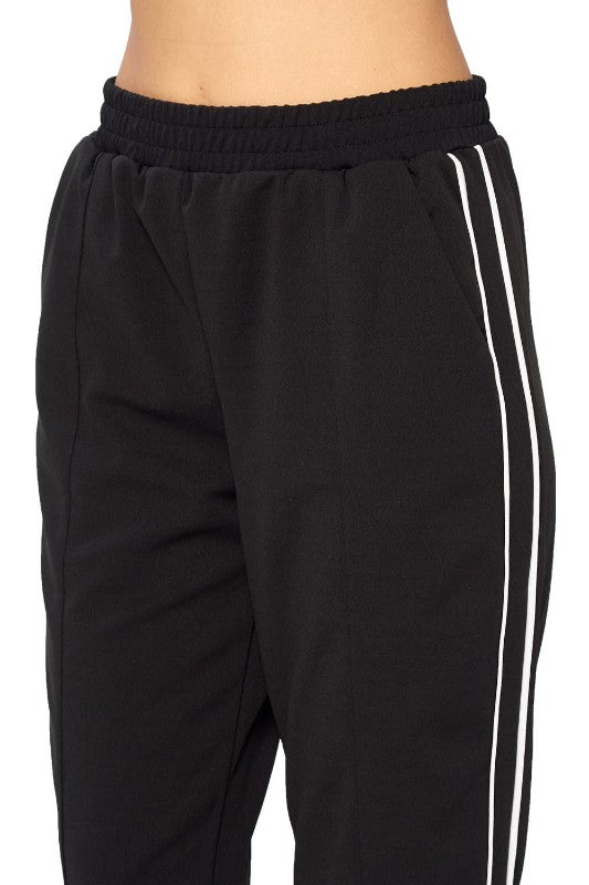 Fleece Jogger Drawstring Pants - FashionPosh