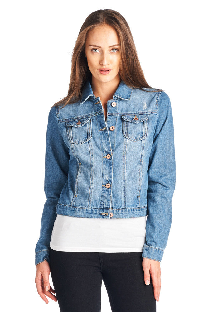 DJK24 Basic Denim Jacket - FashionPosh