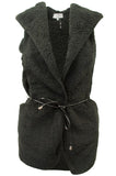 DV611 Hooded Sherpa Vest (Plus Size Available too & More color options) - FashionPosh