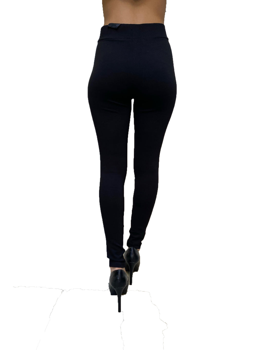 CiSono High Waist workout Leggings W/Mesh Stripes
