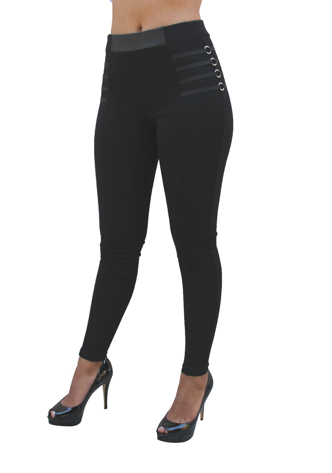 PP165 High Waist Leggings - FashionPosh
