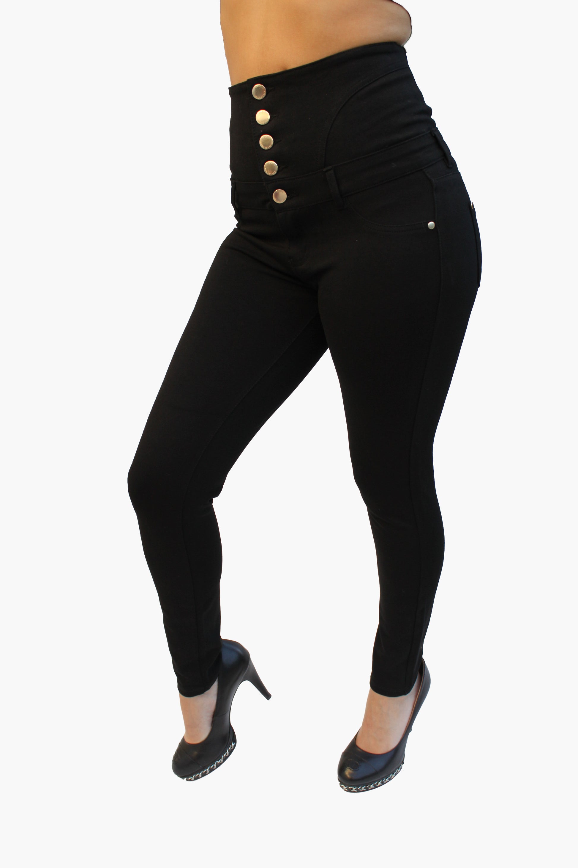 CiSono Super High Waist Ponte Leggings - FashionPosh