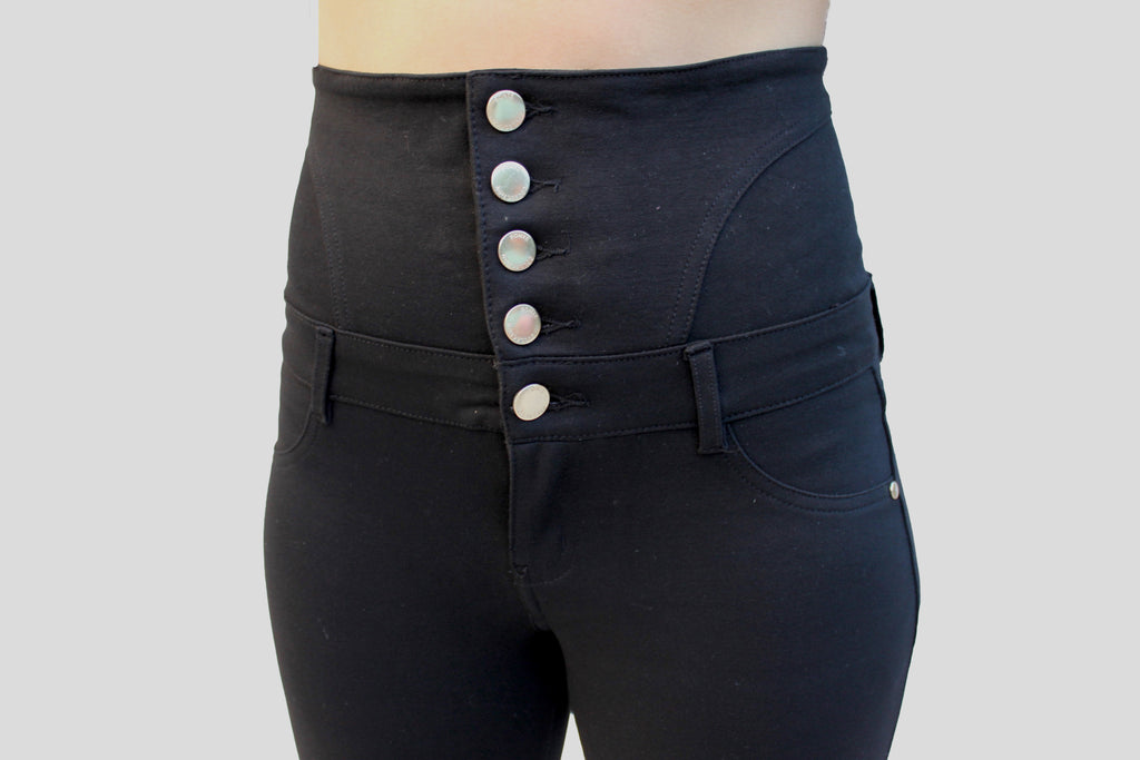 CiSono Super High Waist Ponte Leggings - FashionPosh