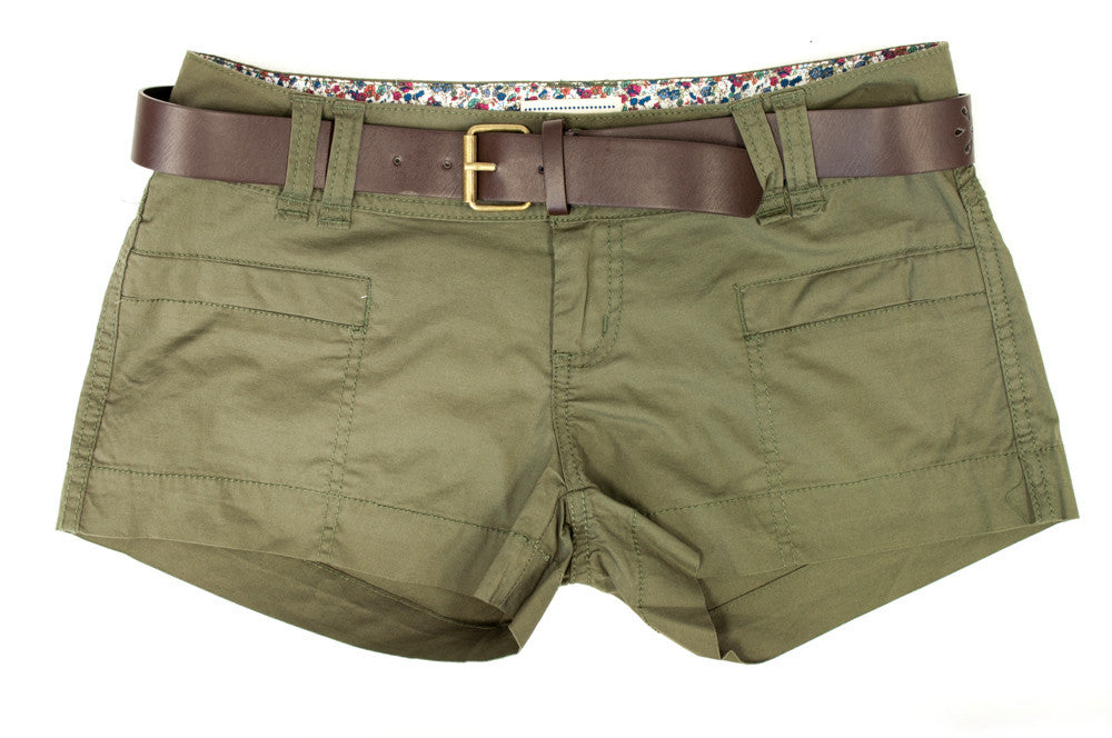 SH1090 Viva shorts W/Belt (More color options) - FashionPosh