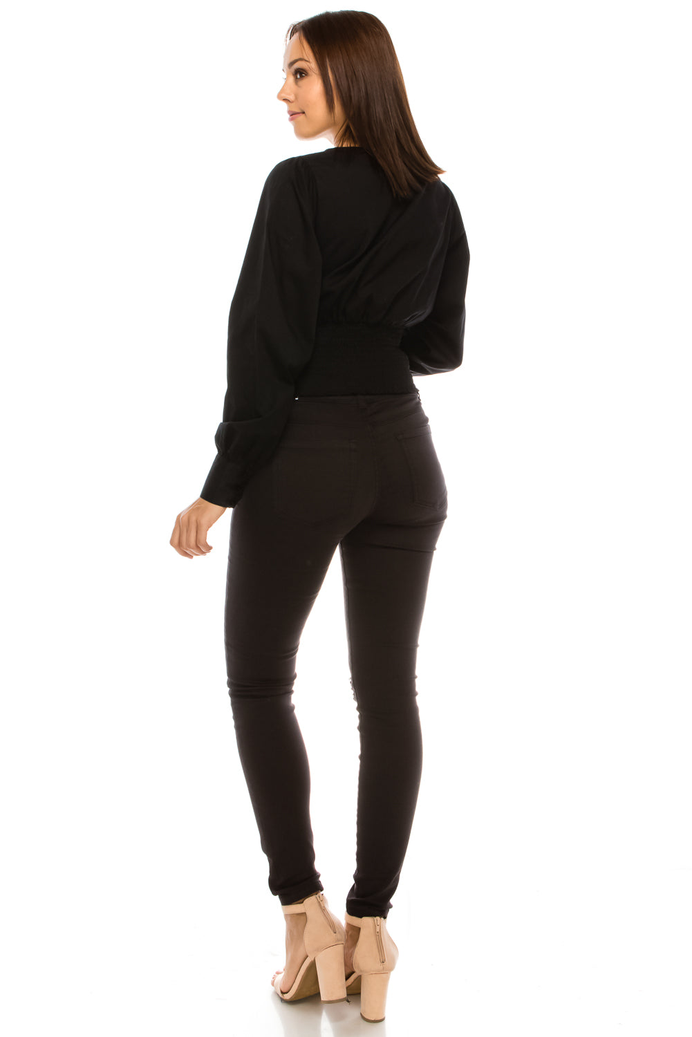 WTP15 Lace Up Top - FashionPosh