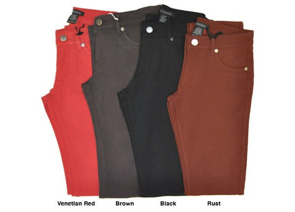 P1852 Ci Sono Skinny Leg Jean Leggings (More color options) - FashionPosh