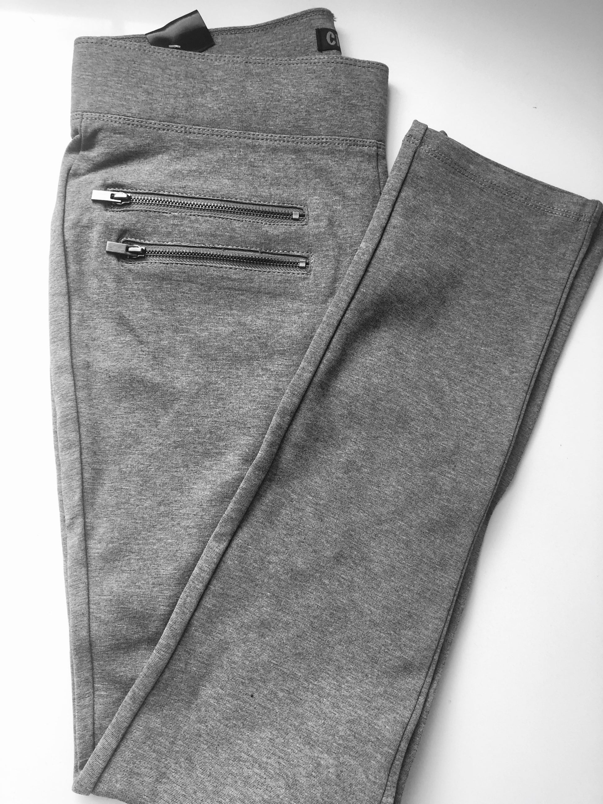 PP53 Ponte High Waist Leggings W/ Stitch Detailing (More color options) - FashionPosh