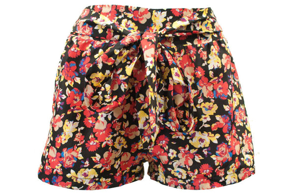 SH10896 Flower Print Shorts (More color options) - FashionPosh