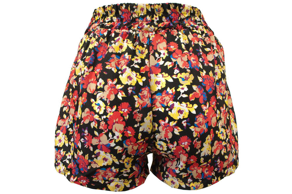 SH10896 Flower Print Shorts (More color options) - FashionPosh