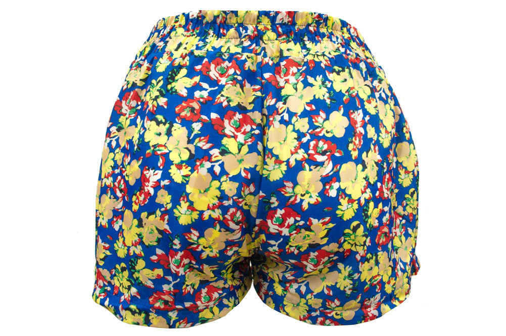 SH10896 Flower Print Shorts (More color options) - FashionPosh