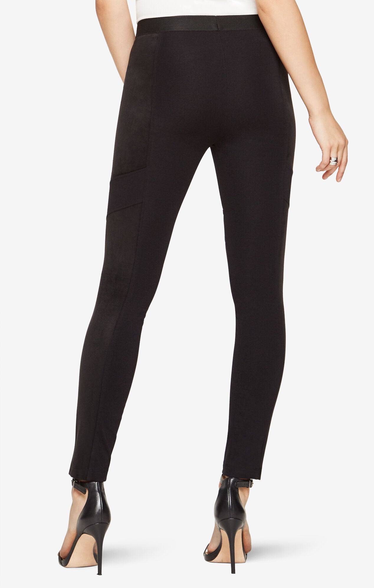 CiSono Suede Ponte Leggings - FashionPosh